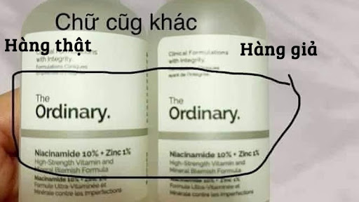 Xuất hiện nhiều sản phẩm The Ordinary giả trên thị trường