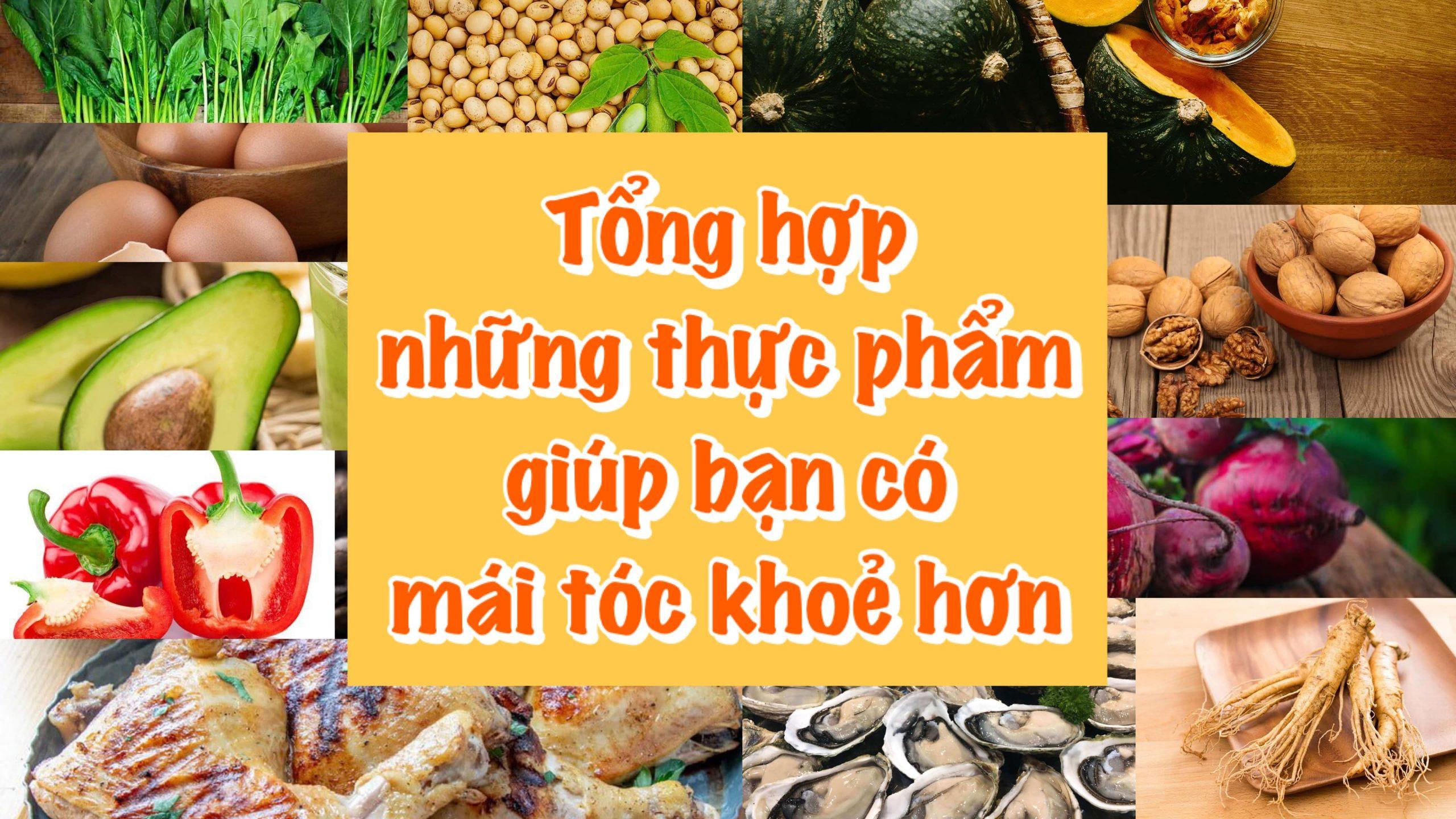 Thực phẩm tốt cho tóc