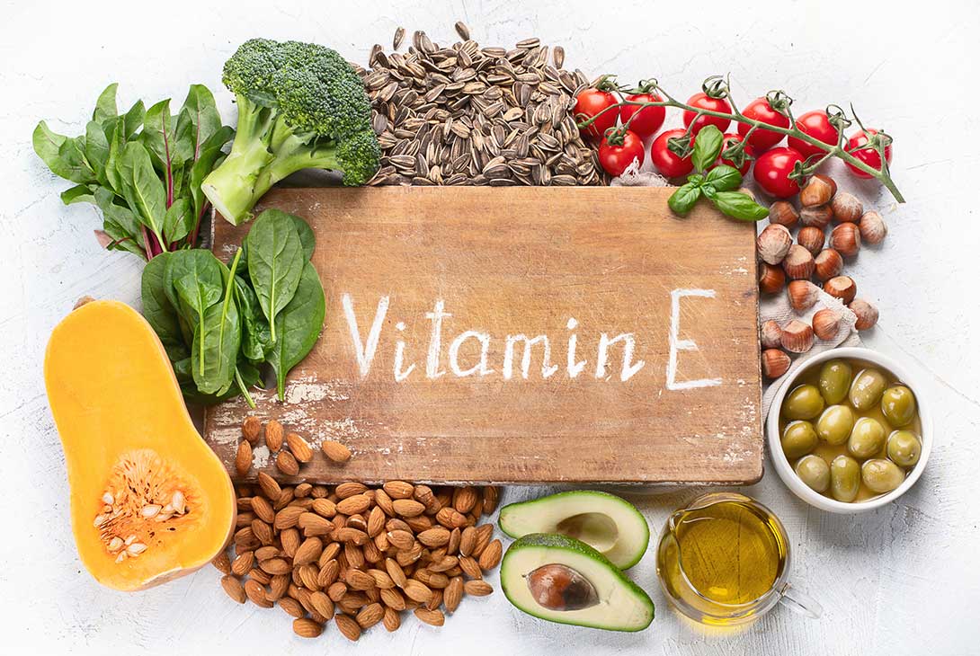 Vitamin E trong các nguồn thực phẩm