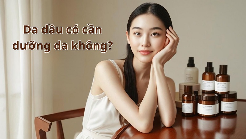 Da dầu rất cần dưỡng ẩm