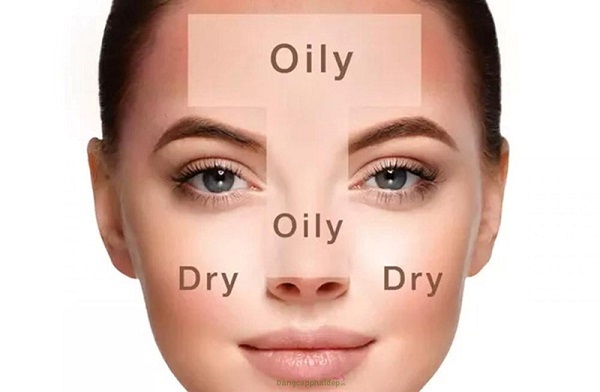 Vùng da chữ T thường tiết nhiều dầu