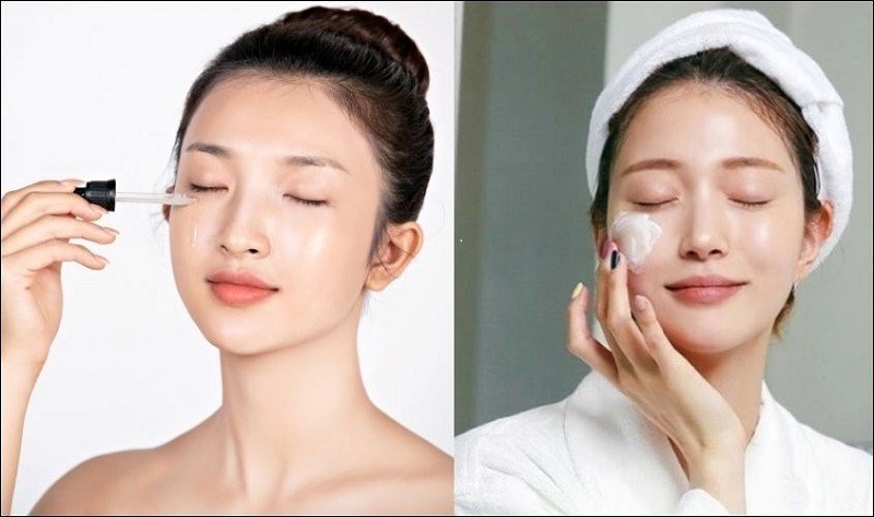Thoa serum bao lâu thì thoa kem chống nắng?