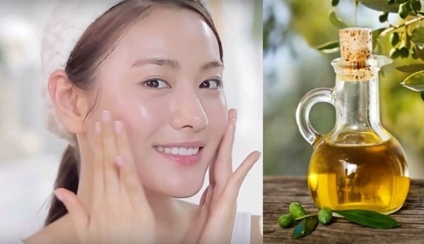 Dưỡng da bằng dầu oliu