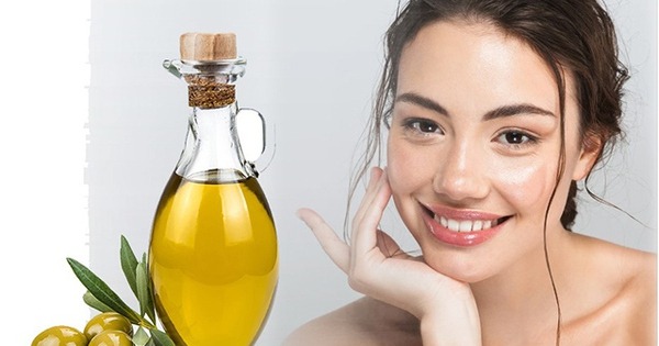 Chăm sóc da bằng dầu oliu