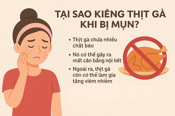 Quan niệm kiêng thịt gà