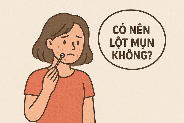 Có nên lột mụn không?