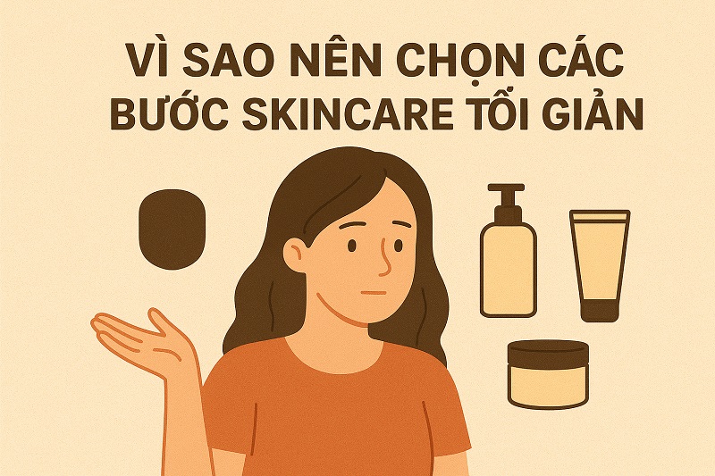 Skincare tối giản cho da "dễ thở"