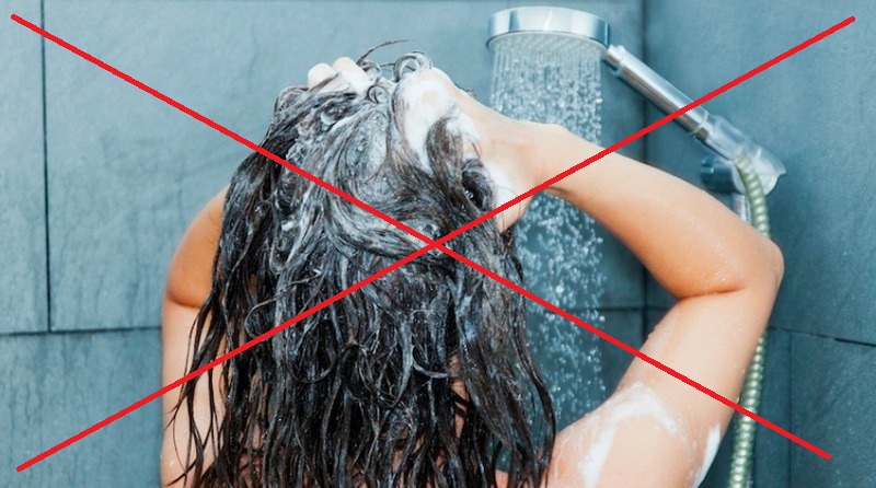 Không nên gội đầu trước khi nhuộm tóc