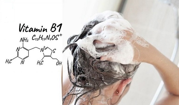 Gội đầu bằng B1 có hại không?