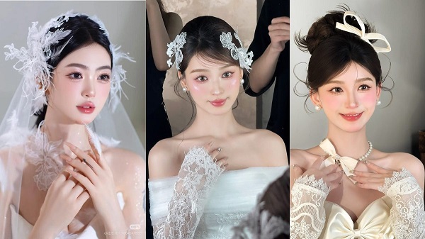 Layout make up cô dâu