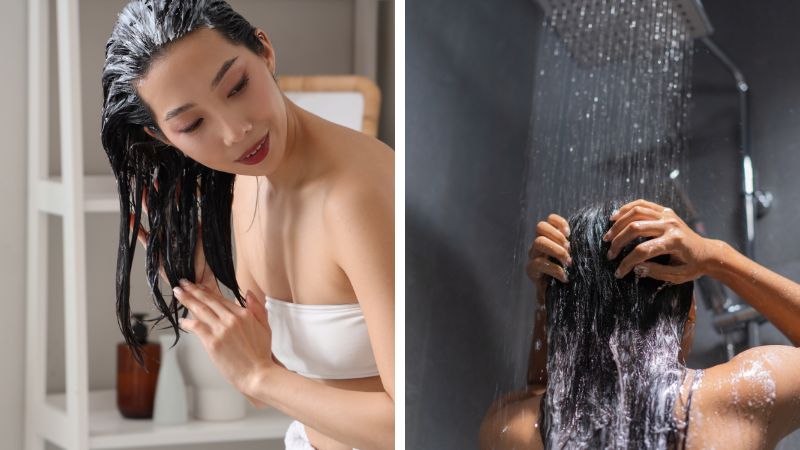 Tránh gội quá lâu và không gội ở nơi có gió lùa