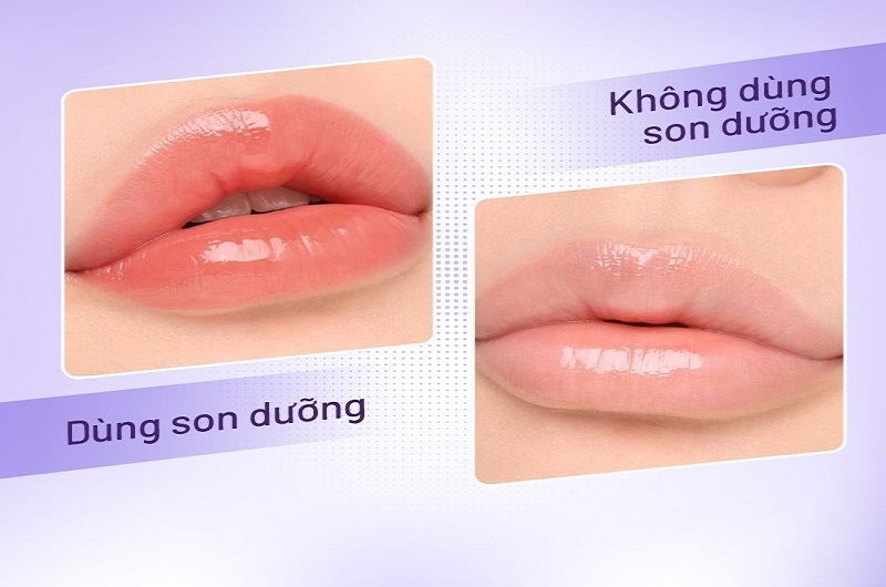 Son dưỡng kích màu giúp môi lên màu đều và đúng sắc hơn
