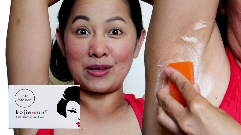 Cách sử dụng xà phòng Nhật Bản làm sáng vùng da dưới cánh tay