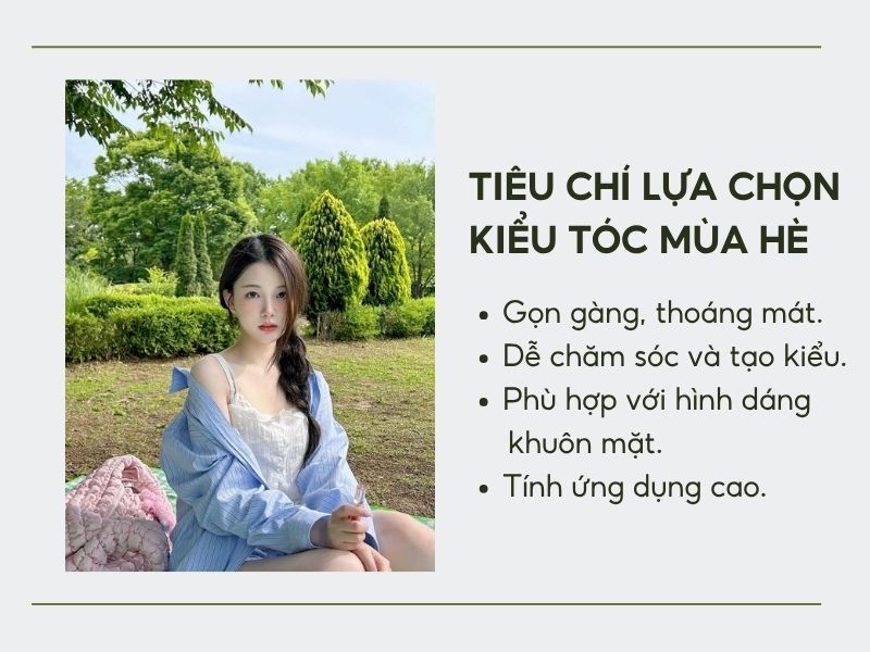 Những tiêu chí quan trọng khi chọn kiểu tóc cho mùa hè