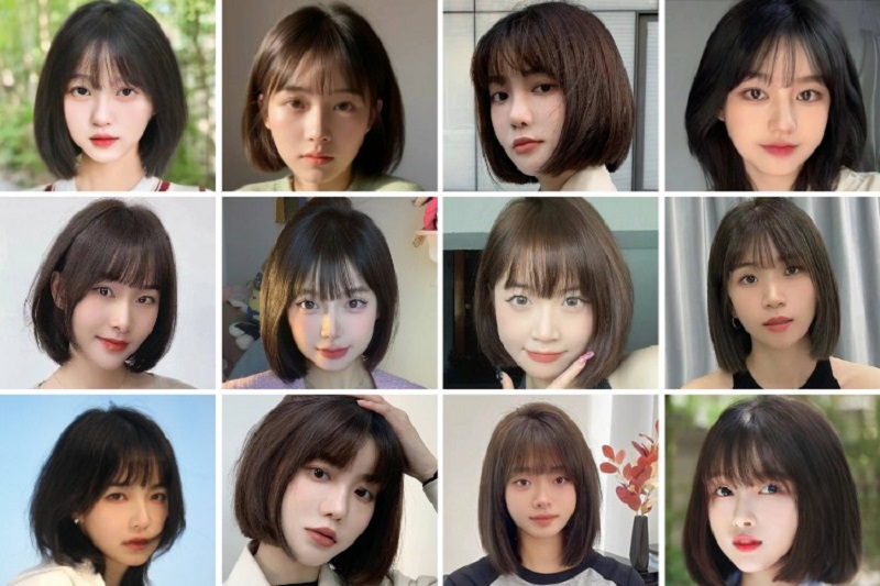 Các kiểu tóc mùa hè cho nữ mặt tròn